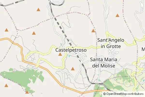 Mapa Castelpetroso