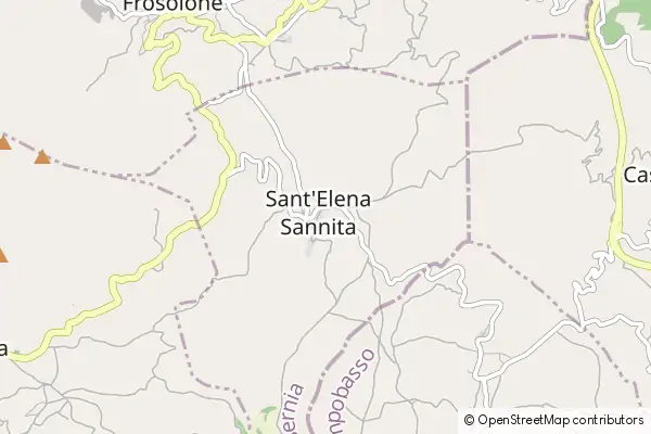 Mapa Sant'Elena Sannita