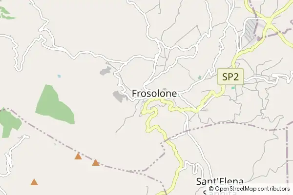 Mapa Frosolone