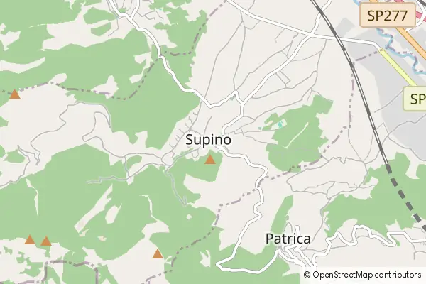 Mapa Supino