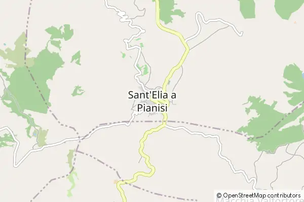 Mapa Sant'Elia a Pianisi