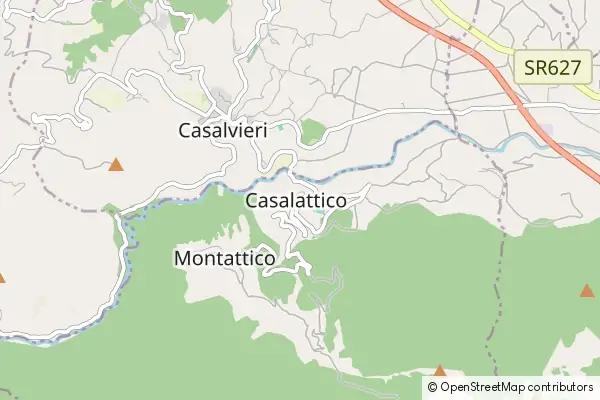 Mapa Casalattico