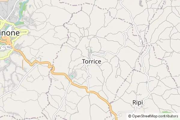 Mapa Torrice