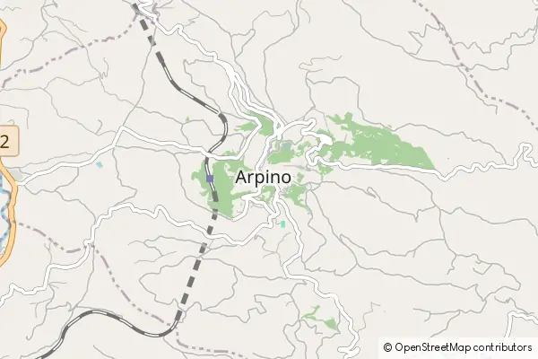 Mapa Arpino