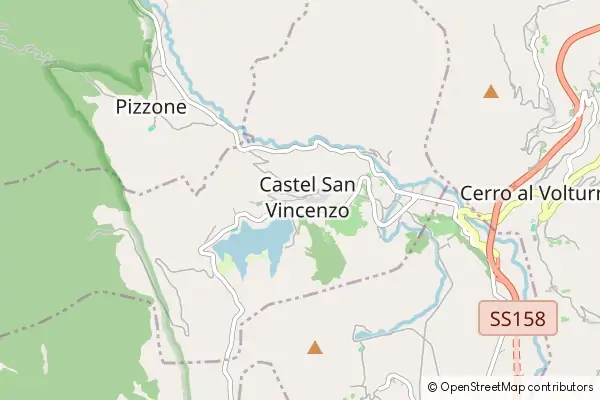 Mapa Castel San Vincenzo