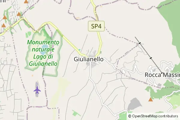 Mapa: Giulianello • © OpenStreetMap contributors Mapa Giulianello