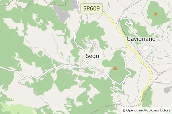 Mapa Segni