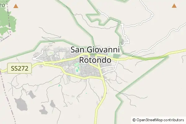 Mapa San Giovanni Rotondo