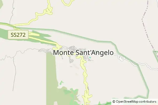 Mapa Monte Sant'Angelo