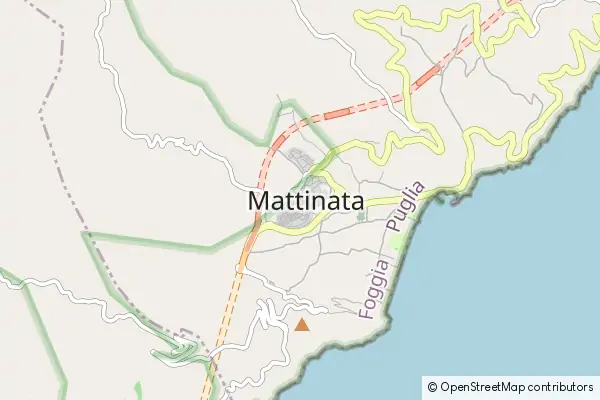 Mapa Mattinata