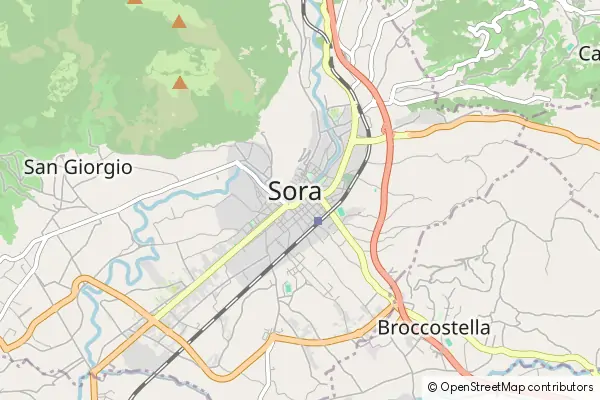 Mapa Sora