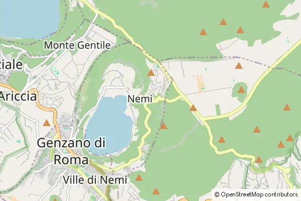 Mapa Nemi