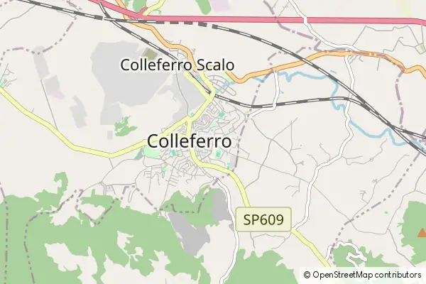 Mapa Colleferro