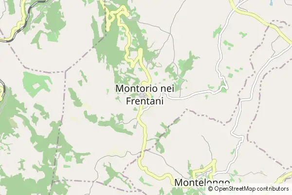 Mapa Montorio nei Frentani