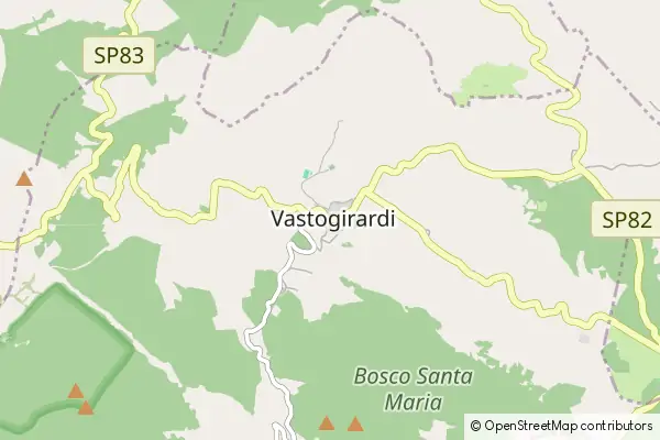 Mapa Vastogirardi