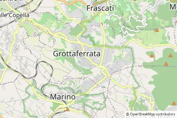 Mapa Grottaferrata