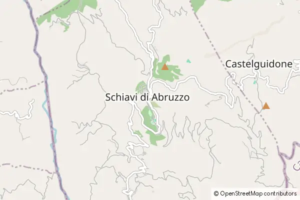 Mapa Schiavi di Abruzzo