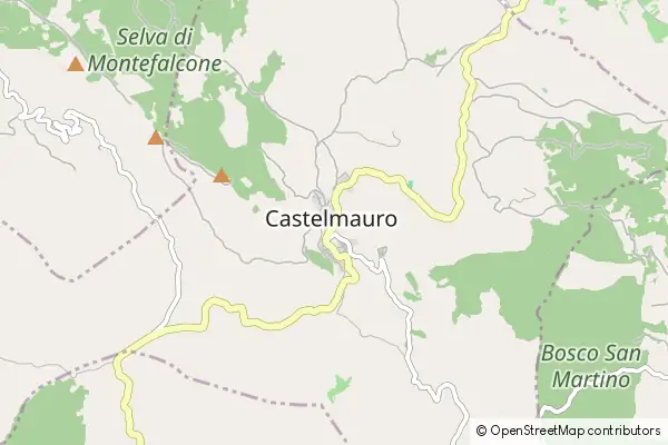 Mapa Castelmauro