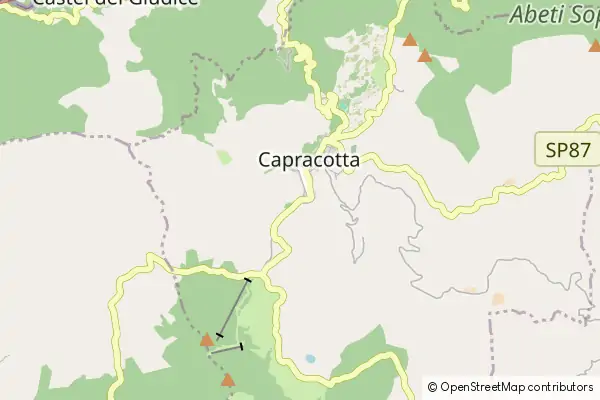 Mapa Capracotta