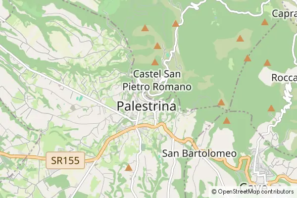 Mapa Palestrina