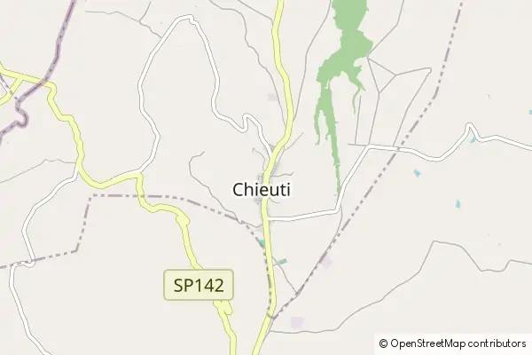 Mapa Chieuti