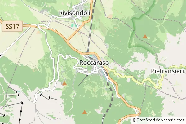 Mapa Roccaraso