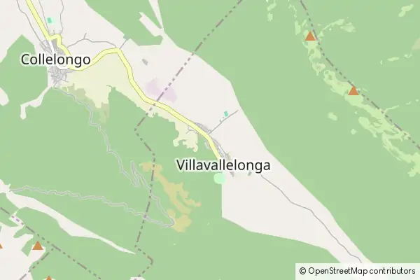 Mapa Villavallelonga