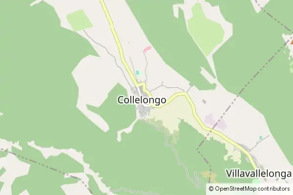 Mapa Collelongo