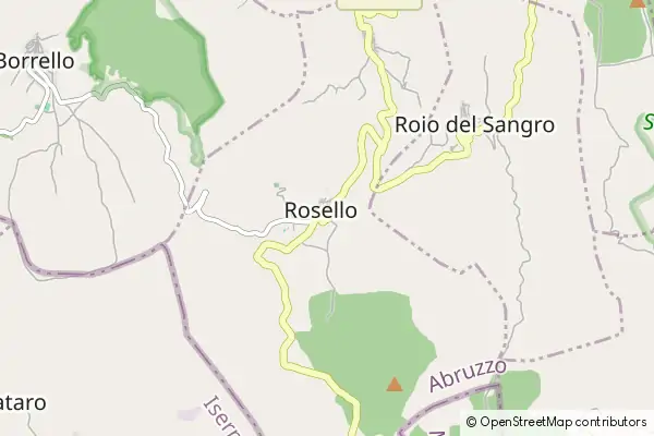 Mapa Rosello