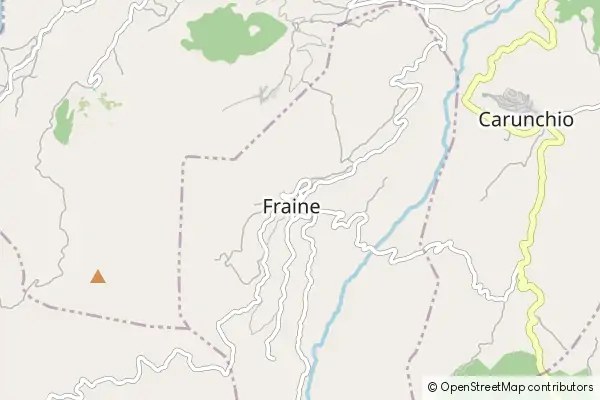 Mapa Fraine