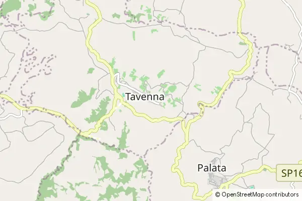 Mapa Tavenna