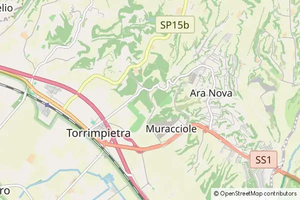 Mapa Torrimpietra