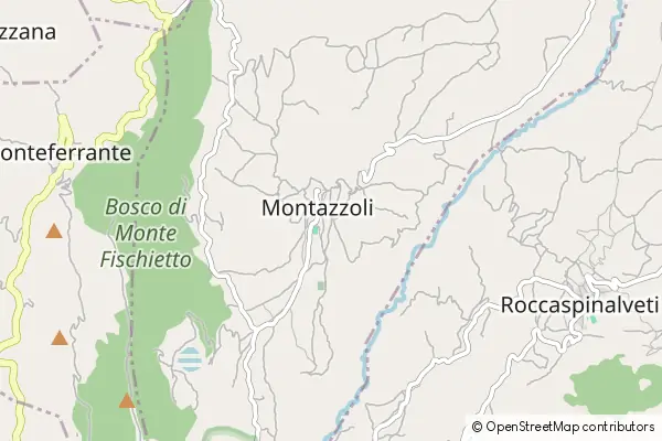 Mapa Montazzoli