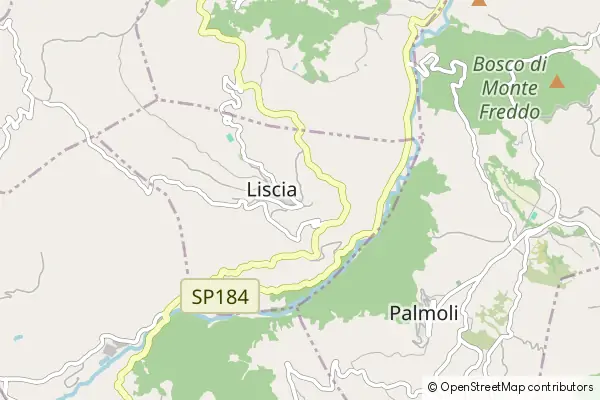 Mapa Liscia