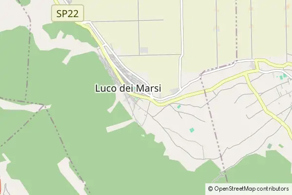 Mapa Luco dei Marsi