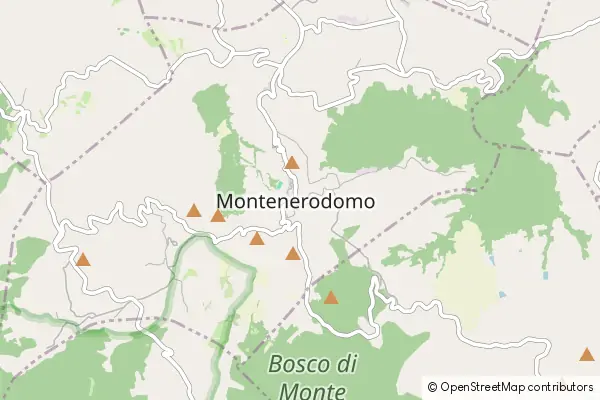 Mapa Montenerodomo