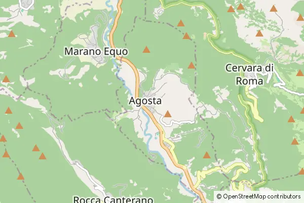 Mapa Agosta