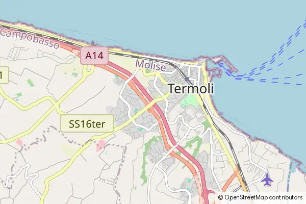 Mapa Termoli