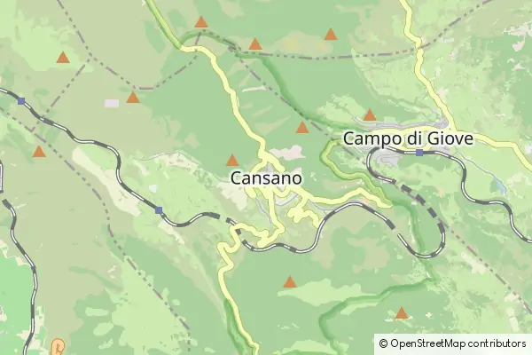 Mapa Cansano