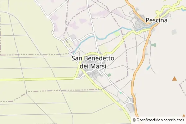 Mapa San Benedetto dei Marsi