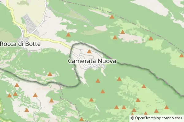 Mapa Camerata Nuova