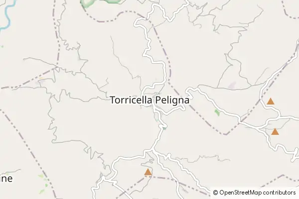 Mapa Torricella Peligna