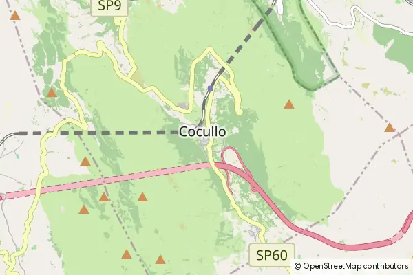 Mapa Cocullo