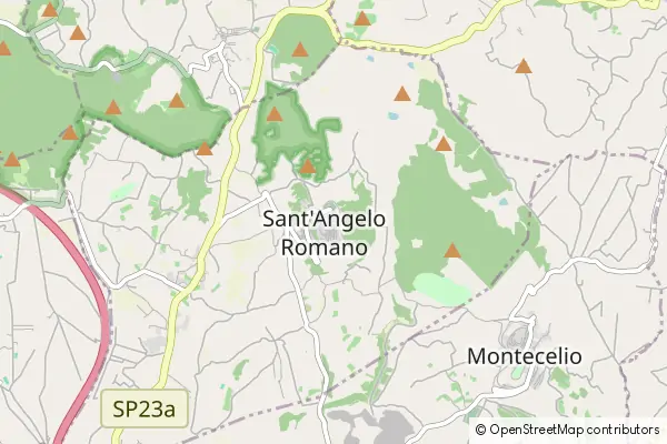 Mapa Sant'Angelo Romano