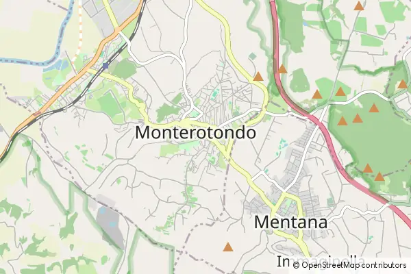 Mapa Monterotondo