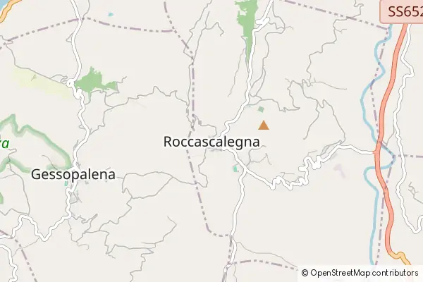 Mapa Roccascalegna