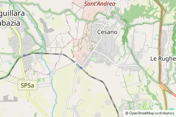 Mapa Cesano