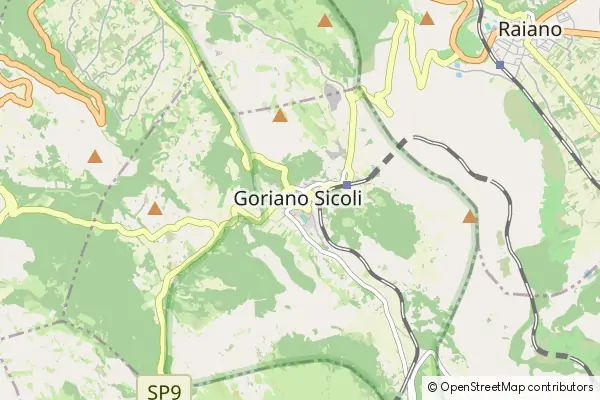 Mapa Goriano Sicoli