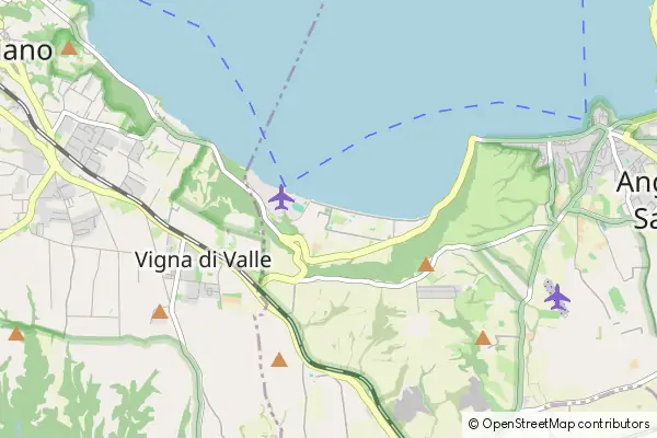 Mapa Vigna di Valle