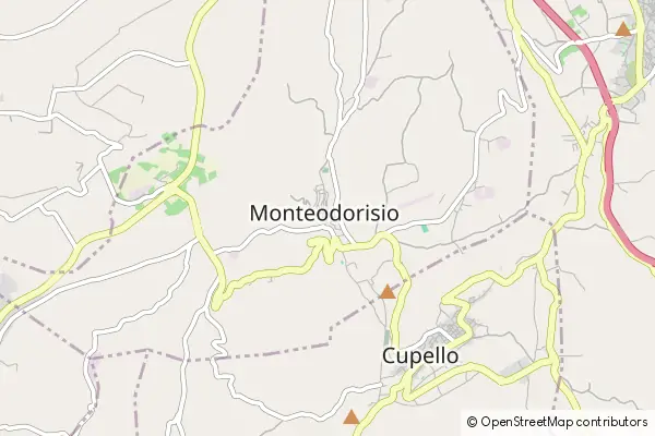 Mapa Monteodorisio